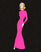 Elegant Woman Drawing by CSA Images Elegant Woman Drawing by CSA Images