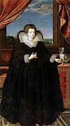 'Elizabeth of France, Spouse of Philip IV', 1615-1621, Flemish School,... Painting by Frans Pourbus the Younger -1569-1622-
