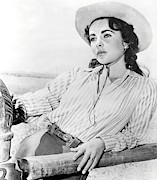 ELIZABETH TAYLOR in GIANT -1956-. Photograph by Album