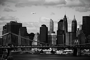 Enterprise Over Nyc Photograph by Kirk Edwards