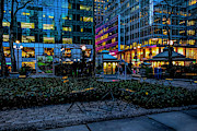 Evening in Bryant Park Photograph by Alison Frank Evening in Bryant Park Photograph by Alison Frank