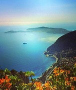 Views From Eze France Photograph by Andrea Whitaker Views From Eze France Photograph by Andrea Whitaker
