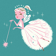 Fairy Princess with Wand Drawing by CSA Images Fairy Princess with Wand Drawing by CSA Images