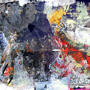 Fall From Grace, 2015 Mixed Media On Canvas Painting by Teis Albers Fall From Grace, 2015 Mixed Media On Canvas Painting by Teis Albers