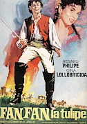 FAN-FAN THE TULIP -1952- -Original title FANFAN LA TULIPE-. Photograph by Album