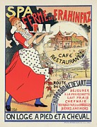 Ferme De La Frahinfaz Painting by Edouard Duyck Ferme De La Frahinfaz Painting by Edouard Duyck