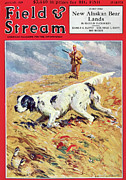 Field & Stream Magazine Cover August 1929 Painting by Field & Stream