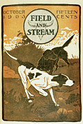 Field & Stream Magazine Cover October 1903 Painting by Field & Stream