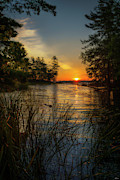 First Touch Of Sun On Lost Lake Photograph by Owen Weber