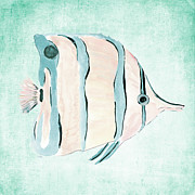 Fish In The Sea II Painting by Julie Derice Fish In The Sea II Painting by Julie Derice