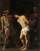 Flagellation Of Christ Painting by Jacques Blanchard