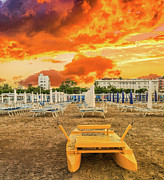 Flaming sunset on a pedal boat on the Beach Photograph by Vivida Photo PC Flaming sunset on a pedal boat on the Beach Photograph by Vivida Photo PC