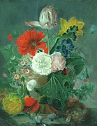 Flowerpiece Painting by Jan Van Os