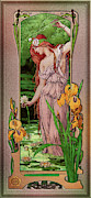 Flowers Of Water by Elisabeth Sonrel Painting by Rolando Burbon Flowers Of Water by Elisabeth Sonrel Painting by Rolando Burbon