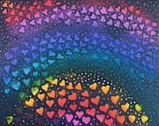 Follow Your Heart to Happiness Painting by Amelie Simmons