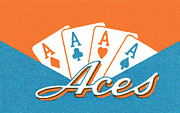Four aces Drawing by CSA Images Four aces Drawing by CSA Images