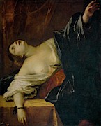 Francesco del Cairo / 'The Death of Lucretia', Middle 17th century, Italian School. LUCRECIA. Painting by Francesco Cairo -1607-1665-