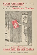 Frank Leslies Pleasant Hours For Boys And Girls Painting by C.h. Perkins
