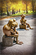 Frog Friends Boston Common  Photograph by Carol Japp