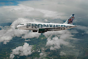 Frontier Airlines Colorful Tail Art Mixed Media by Erik Simonsen Frontier Airlines Colorful Tail Art Mixed Media by Erik Simonsen