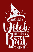 Funny Halloween Decor Witch Hat Digital Art by Matthias Hauser