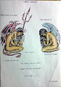 Gemini Changez  Drawing by Joedee