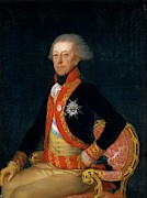 'General Antonio Ricardos', 1793-1794, Spanish School, Oil on can... Painting by Francisco de Goya -1746-1828-