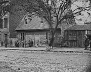 General Washington's Headquarters in Richmond Painting by Matthew Brady