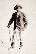Geronimo Standing Portrait - 1904 Photograph by War Is Hell Store