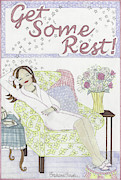 Get Some Rest Mixed Media by Stephanie Hessler