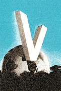 Giant V Drawing by CSA Images Giant V Drawing by CSA Images