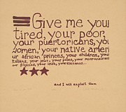 Give Me Your Tired And I Will Exploit Painting by Ruth Stenstrom