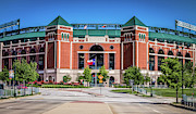 Globe Life Park and Texas Rangers in Arlington Photograph by Robert Bellomy