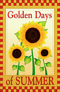 Golden Days Of Summer Digital Art by Melanie Parker