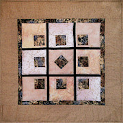 Golden Frost on the Window Tapestry - Textile by Pam Geisel