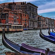 Gondolas Photograph by Al Harden