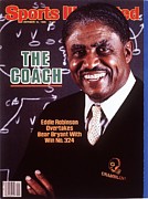 Grambling State University Coach Eddie Robinson Sports Illustrated Cover Photograph by Sports Illustrated