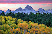 Grand Autumn Sunrise Photograph by Leland D Howard