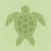 Green Sea Turtle Digital Art by John Schwegel