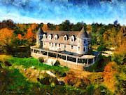 Grey Havens Inn v2 Photograph by Aleksander Rotner