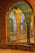 Grill and arch of inner courtyard Photograph by Steve Estvanik Grill and arch of inner courtyard Photograph by Steve Estvanik