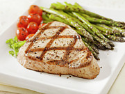 Grilled Ahi Tuna Steak Photograph by Lauripatterson