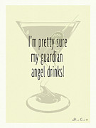 Guardian Angel Drinks Digital Art by Ali Chris