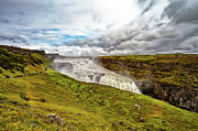 Gullfoss Waterfall Photograph by Diane Macdonald