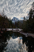 Half Dome Reflection Photograph by Jon Glaser