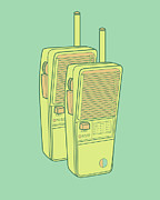 Handheld Communication Devices Drawing by CSA Images