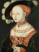 Hans Baldung Grien -Schwabish Gmund, 1484/85 - Strasbourg, 1545-. Portrait of a Lady. Oil on pane... Painting by Hans Baldung Grien Hans Baldung Grien -Schwabish Gmund, 1484/85 - Strasbourg, 1545-. Portrait of a Lady. Oil on pane... Painting by Hans Baldung Grien