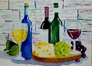 Happy Hour Painting by Ann Frederick