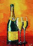 Happy New Year Painting by Mona Edulesco