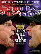 Harbowl Sunday There Will Be Blood Sports Illustrated Cover Photograph by Sports Illustrated